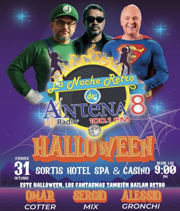 La Noche Retro Halloween (Octubre 31, 2025) | Sortis - Imagen 1